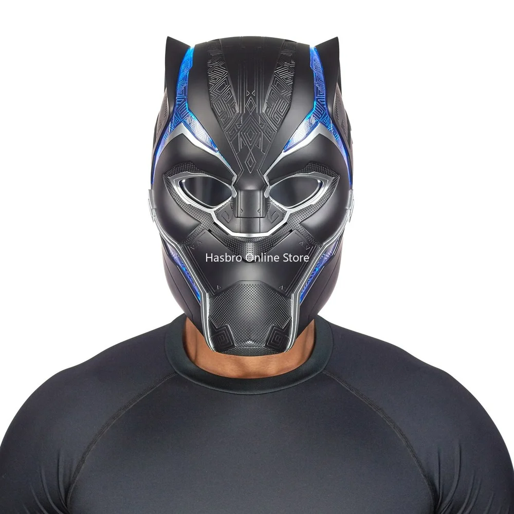 Hasbro Marvel Legends Series Black Panther Electronic Helmet Standard Cosplay Mask for Party Birthday Gift E1971