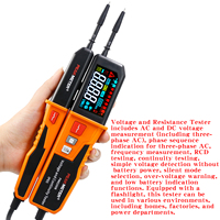 Huayi Waterproof Dustproof Intelligent Recognition AC/DC Voltage Measuring Instrument RCD Test Polarity Detection PM8200