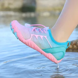 Letnie dziecięce buty plażowe boso woda morze pływanie Aqua Aquashoes dla dzieci Surfing koralowe Waterschoenen Kinderen