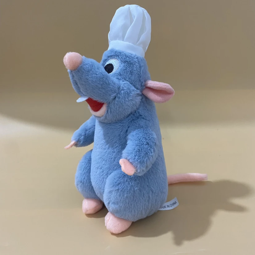 10cm Disney Figure Store Ratatouille Plush Chef Remy Toys Anime Statue Kawaii Plush Stuff Toys For Kids Cute Toys Christmas Gift