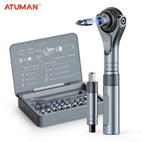ATuMan Ratcheting Screwdriver Set 40 in 1 Magnetic Ratchet Screwdriver Set 180° Ratchet Head for Home, DIY, and Maintenance