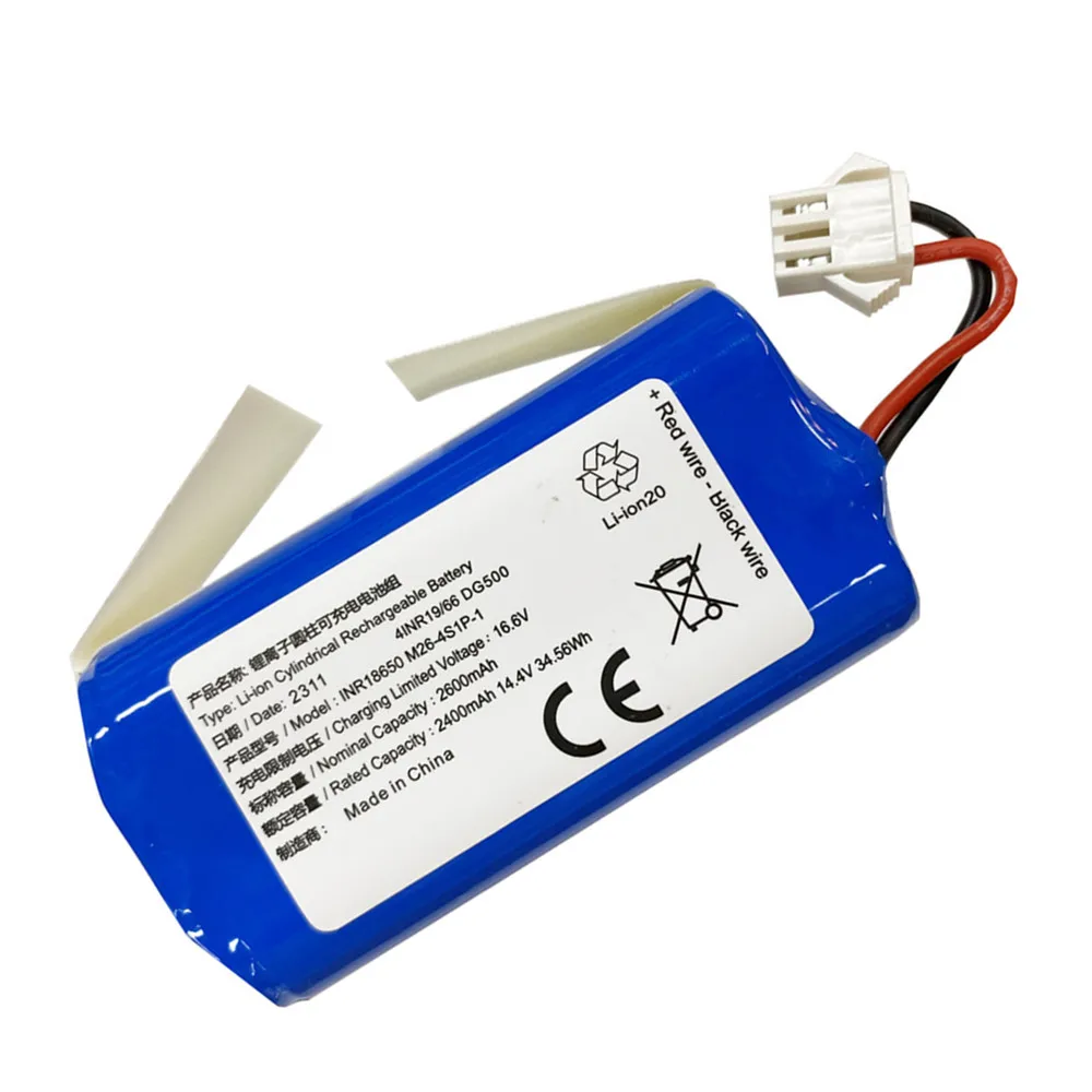 

2600mAh INR18650 Battery For iMartine CMICR18650F8M7-4S1P Tesvor SUN-INTE-172 273 Amarey A800 A900 Coredy R500+ R300 R650 R3500