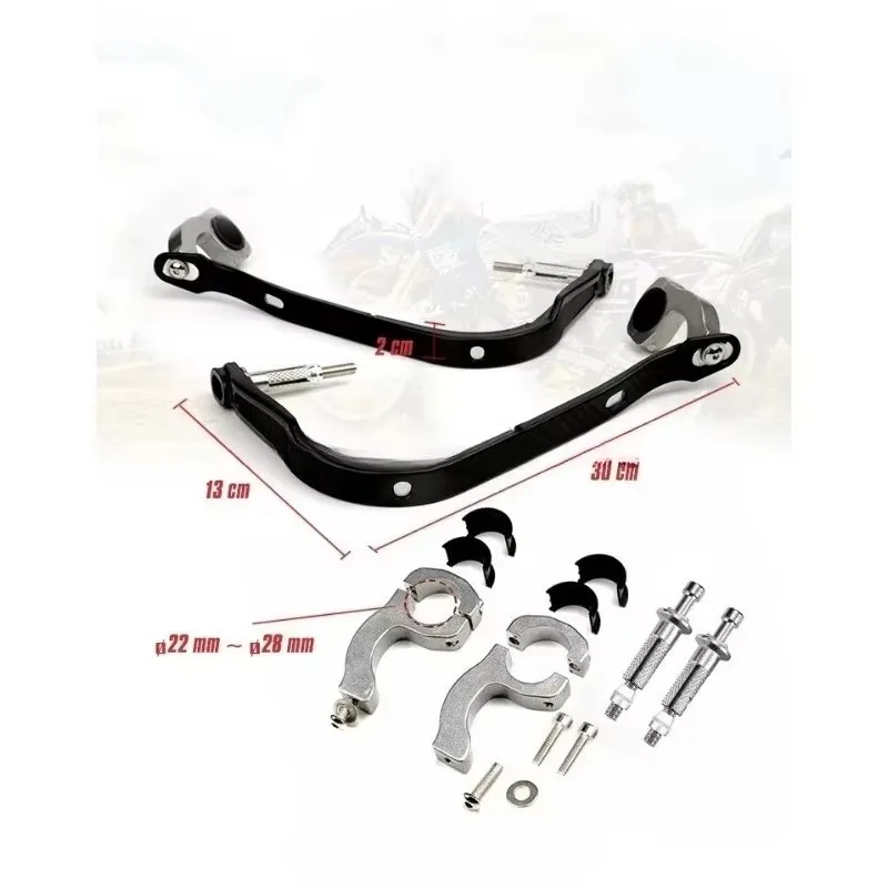 

НОВАЯ защита для рук для мотокросса Unviersal для мотоцикла, алюминиевая защита для рук для мотоцикла, защита от падения мотоцикла