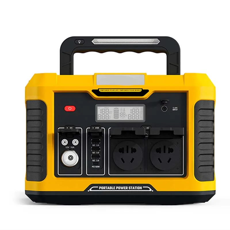 

Hot Sales 2025 1000w Outdoor Portable Energy Station Lithium Battery Support Solar Charging Energy Portable Power Station