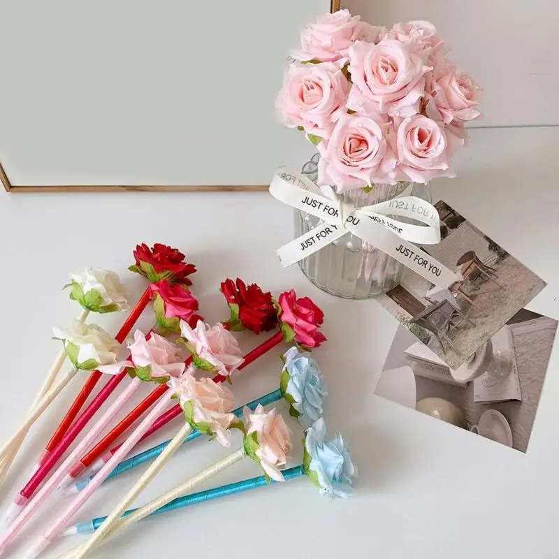 D0UA 0.5 มม. ปากกาปากกาปากกาพลาสติกยาวนานเขียนปากกาสำหรับใช้ทุกวันเขียนปากกาปากกาปากกาลูกปากกาลูกปากกาลูกปากกา