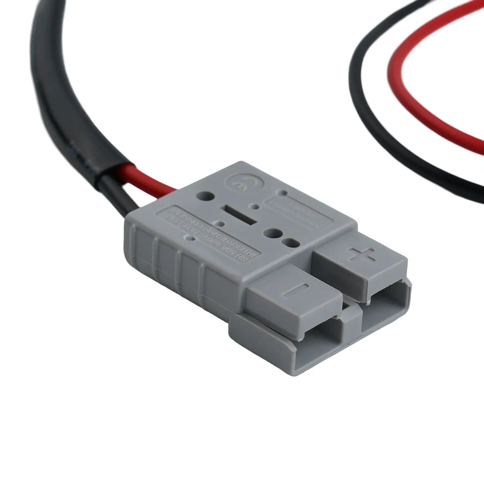 Battery Quick Disconnect Connector Cable Kit 50A with 40A Fuse for Reliable Electrical Connections in RVs and Boats