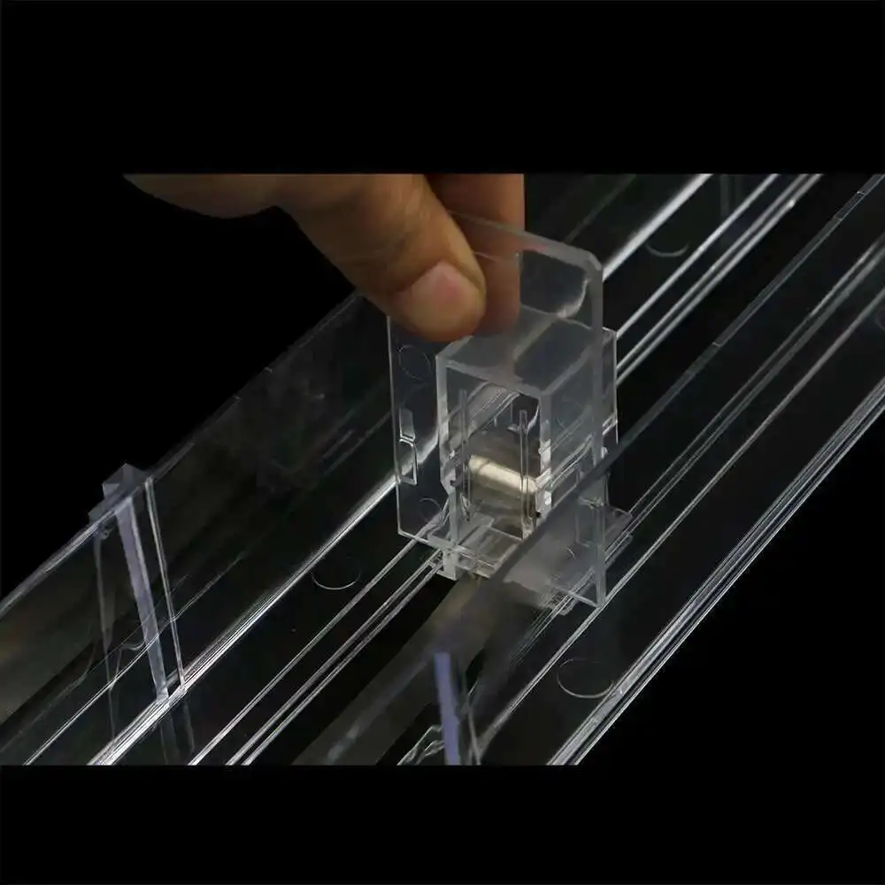 15pcs/lot 28cm Plastic Commodity Refill Pusher Cigarettes Automatic Propulsion System Unitary for Retail Supermarket Shelf Rack