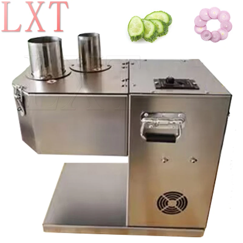 

Stainless Steel Electric Fruit Vegetable Slicer Machine For Lemon Onion Potato Tomato Cutter