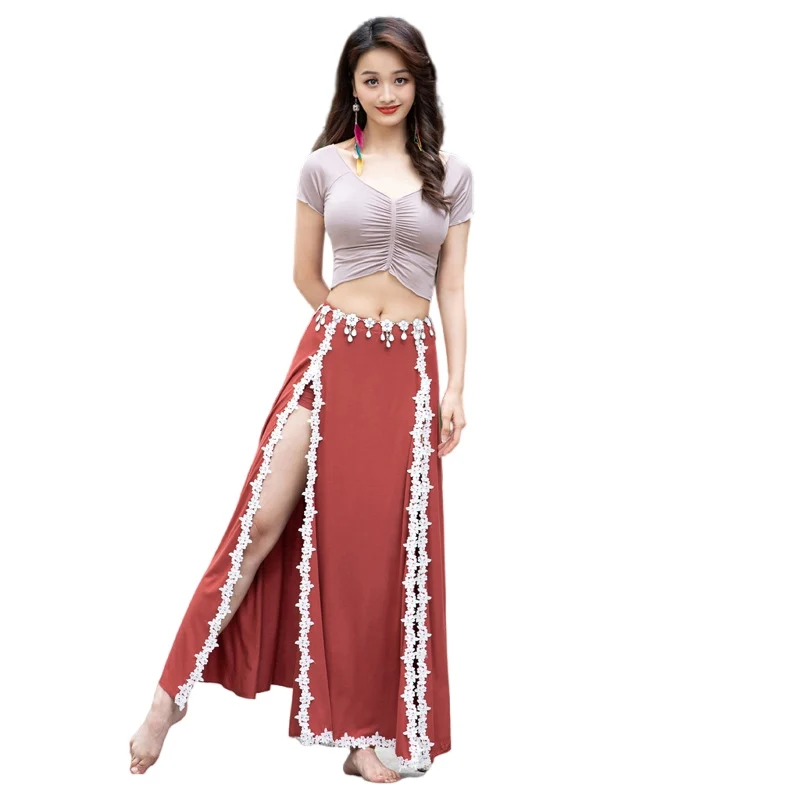 

Belly Dance 2023 New Product Tops Long Skirts Suits Feminine Practice Clothes