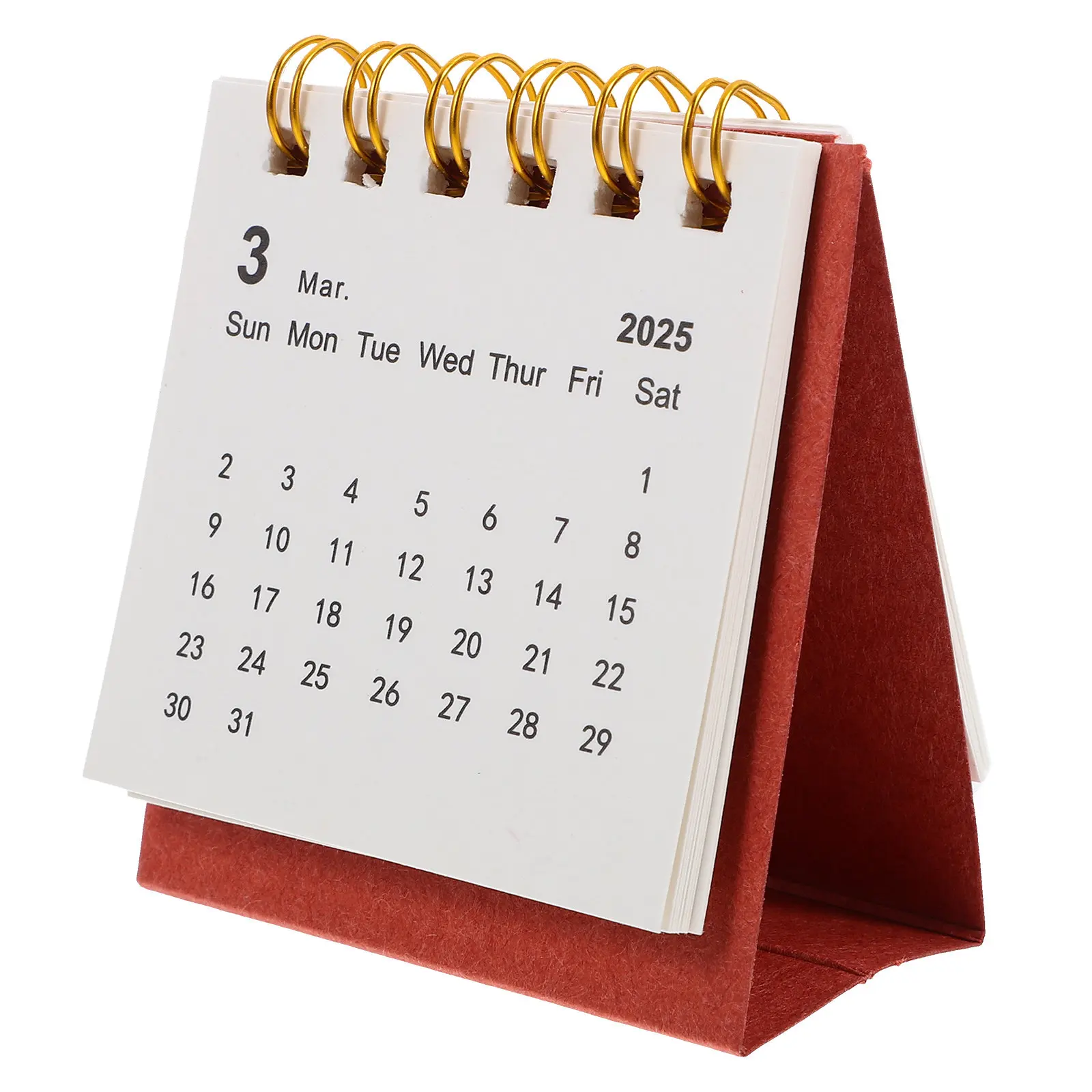

Office Calendar Desk Monthly Desktop Decorative Creative Ornament Standing Daily