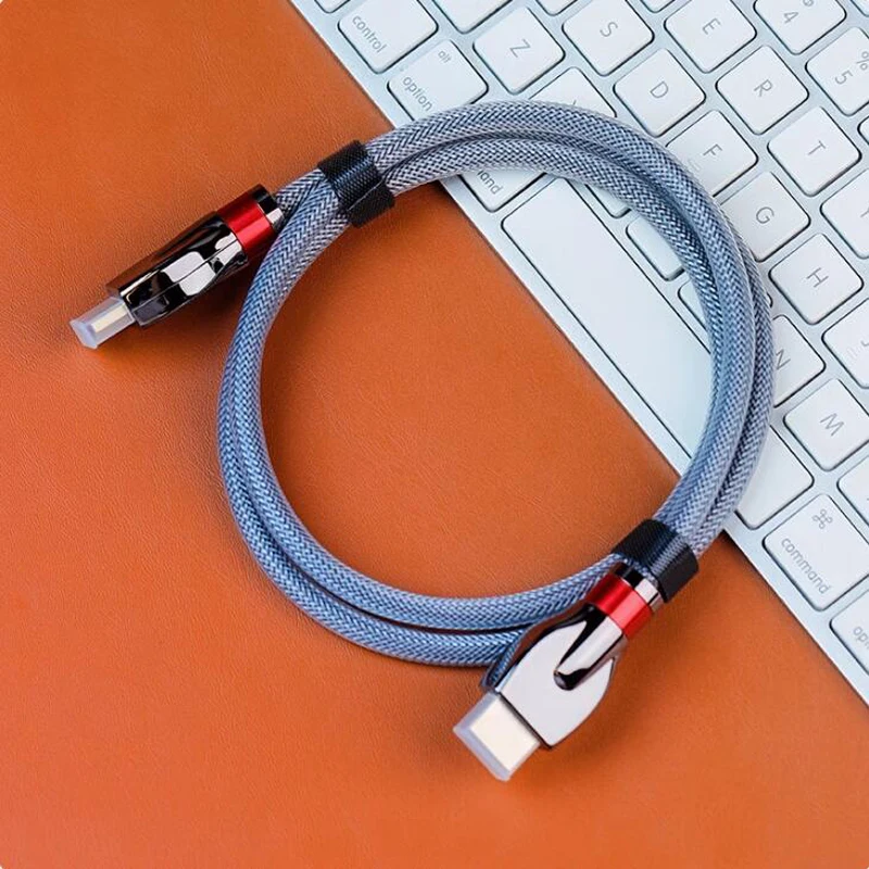 1M L8 high purity oxygen-free copper I2S cable audiophile grade sound quality HDMI transmission audio cable