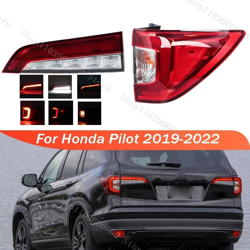 

Car Rear Tail Light For Honda Pilot 2019-2022 Brake Reversing Lamp Driving Parking Lamp Taillight 33550TG7A11 33500TG7A11