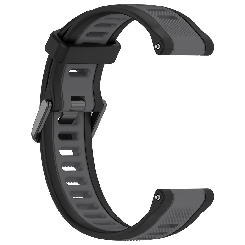 سيليكون حزام + حافظة واقي للشاشة ل Garmin Forerunner 265 265S لينة غطاء من البولي يوريثان الحراري الموسيقى ساعة ذكية خليط الألوان المعصم الفرقة