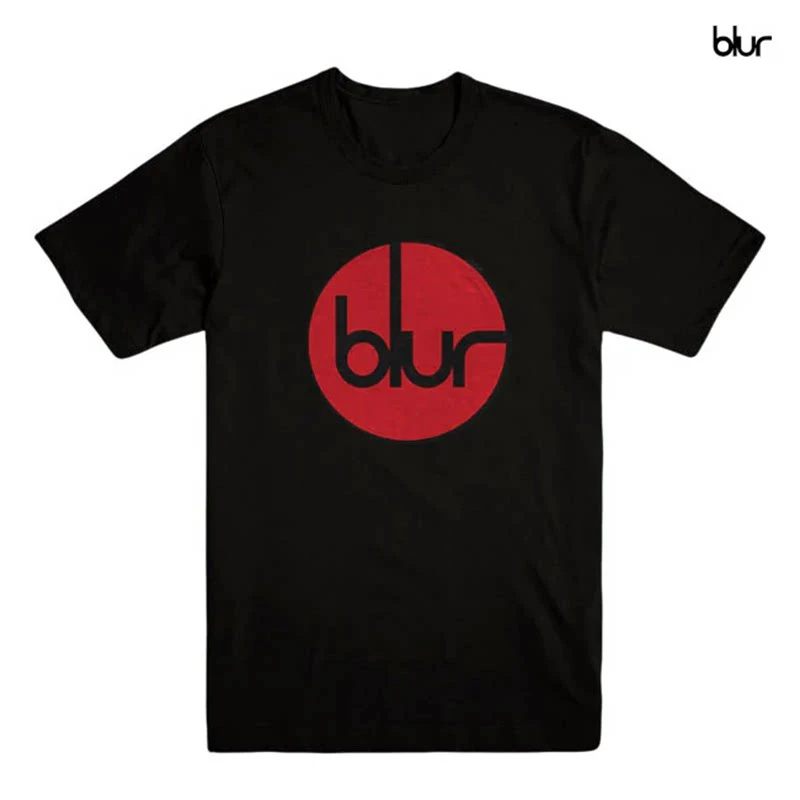 Blur Band Britische Rock-Punk-Musik Lässiges T-Shirt für Herren und Damen Luxus-Bandmarke Top 2026 Bandlogo – Detail 2