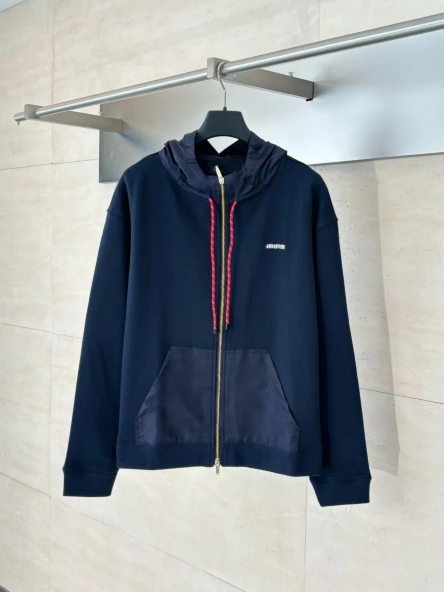 

High Quali European Sle Simple Hoodie Zipper Sweatirt Men Women Non-Pilling Splice Logo Design Organic Cotton Sweatirt