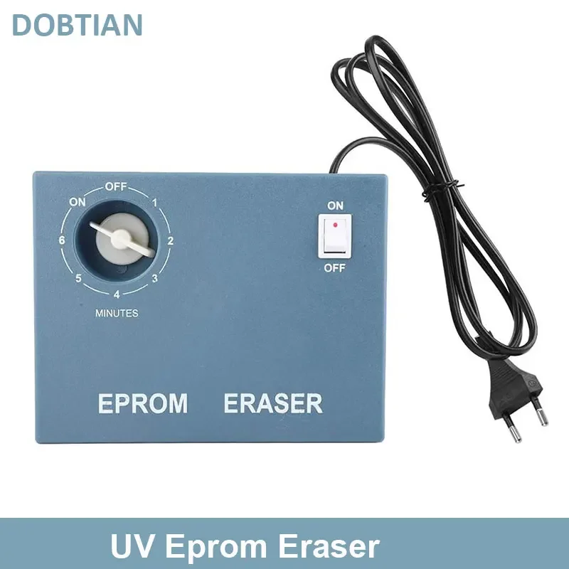 

220V UV EPROM Eraser Ultraviolet Light Erasable Timer Semiconductor Wafer Chips Erase Radiation EPROM Data Erase Tool EU US Plug