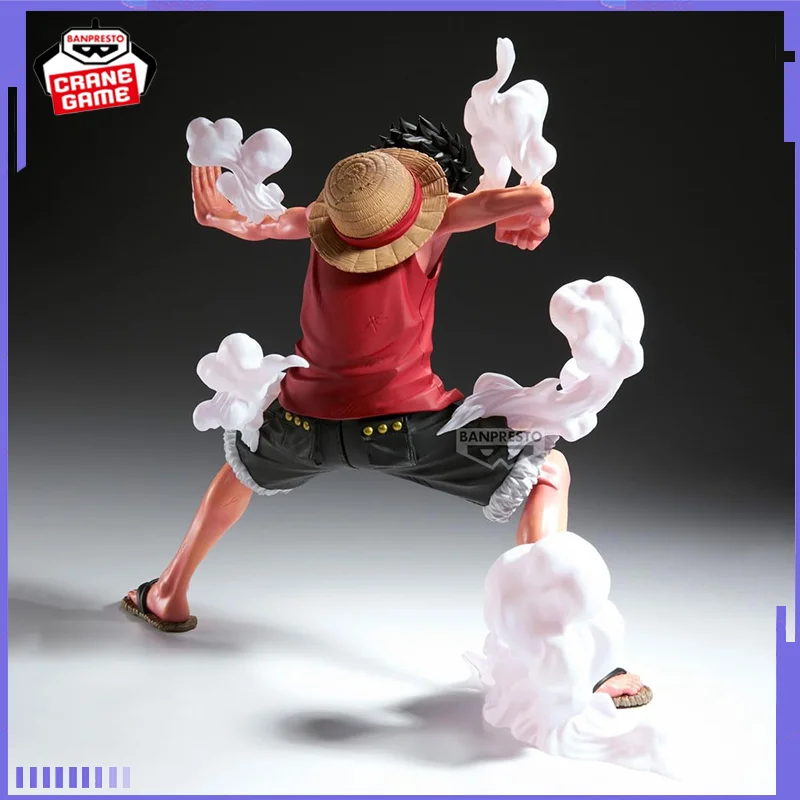 

In Stock Original Banpresto MAXIMATIC PLUS ONE PIECE Monkey D. Luffy Vol. 21cm Anime Prize Figure Desktop Decor Toys Gift