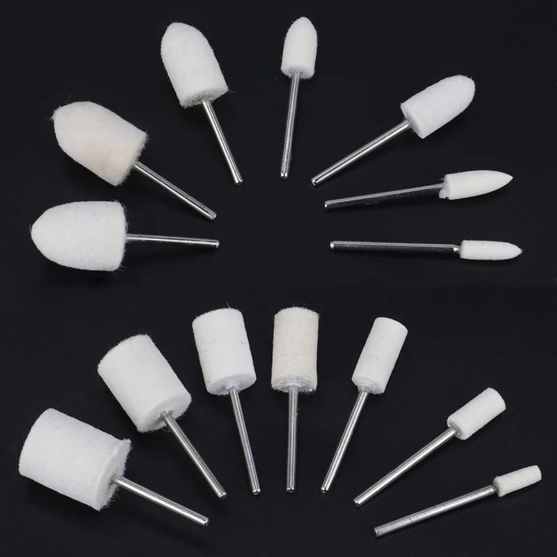 5pcs  cotton Head Polishing Buffing Wheel for Electric Mini Grinder Dremel Rotary Tools