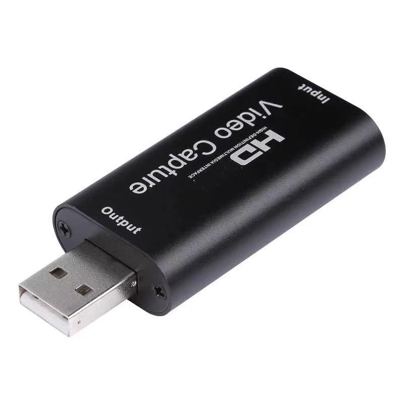 

Карта видеозахвата USB 2.0 4K 60 Гц Full HD HDTV Video Grabber Live Streaming Box Запись для MI PS4 XBOX Телефон Игровая DVD-камера