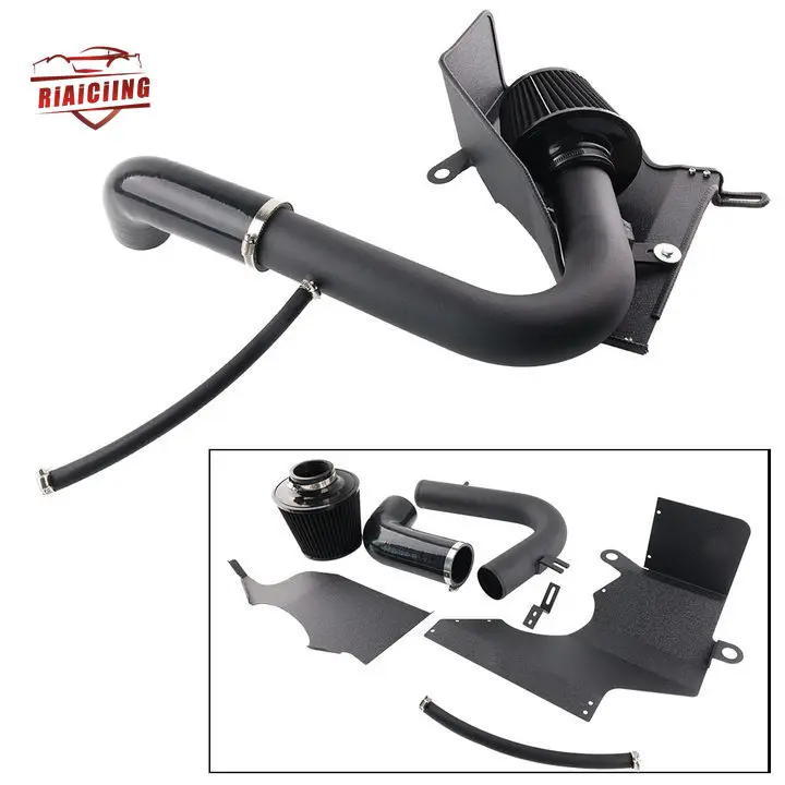 

Premium Black Intake Duct Air Filter Heat Shield Audi A3 Q3 Volkswagen Golf GTI MK7 EA211 Skoda Polo 1.2T 1.4T TSI