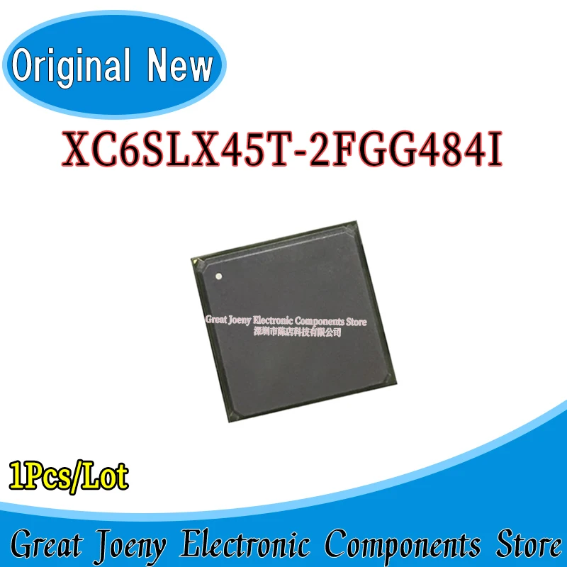 

100% New Original XC6SLX45T-2FGG484I XC6SLX45T IC Chipset FBGA-484 Bulk Best Price Plastic Casing