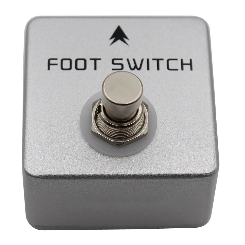 Amp Channel Switch Foot Switch Live Performances Compact And Lightweight Full Metal Construction Precise Tap Tempo Control