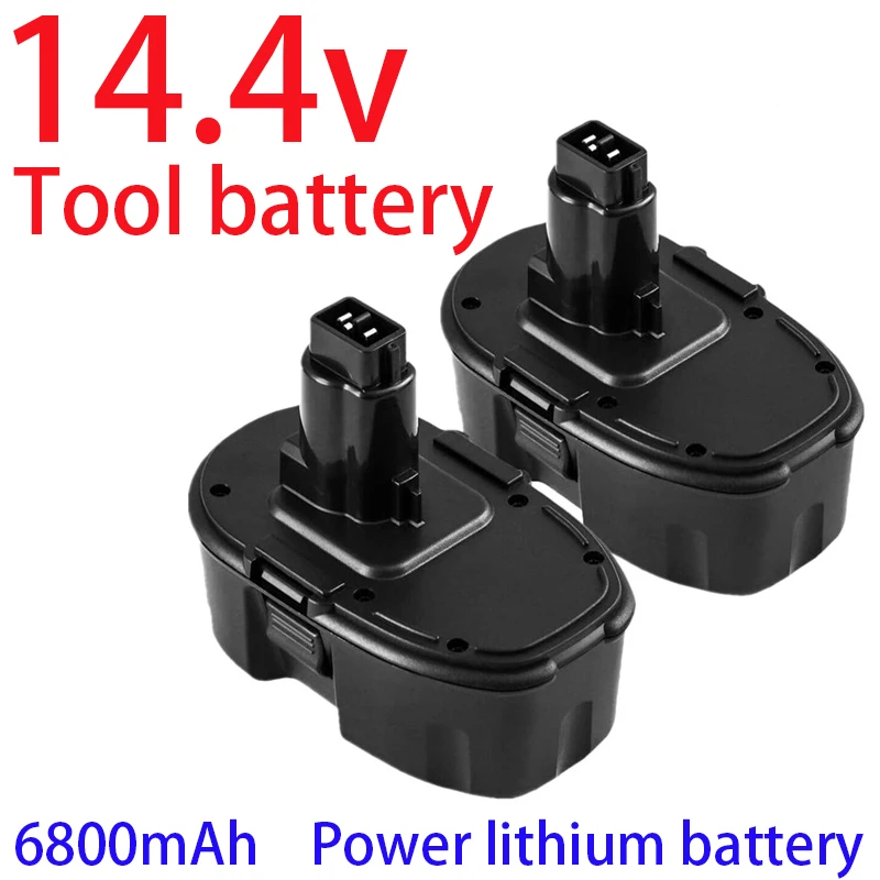 Replacement 6.8Ah  14.4 Volt XRP Battery Pack for DC9091 DW9091 DW9094 DE9031 DE9038 DE9091 DE9092 Cordless Power Tools