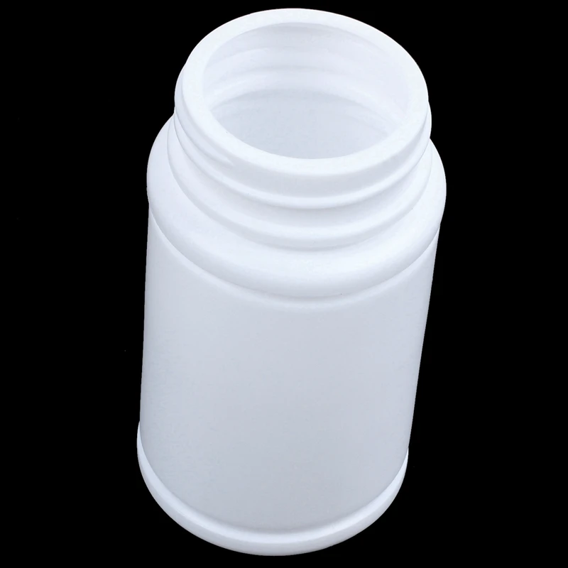 Plastic Empty Medicine Bottles Pill Tablet Container Holder 12Pcs White