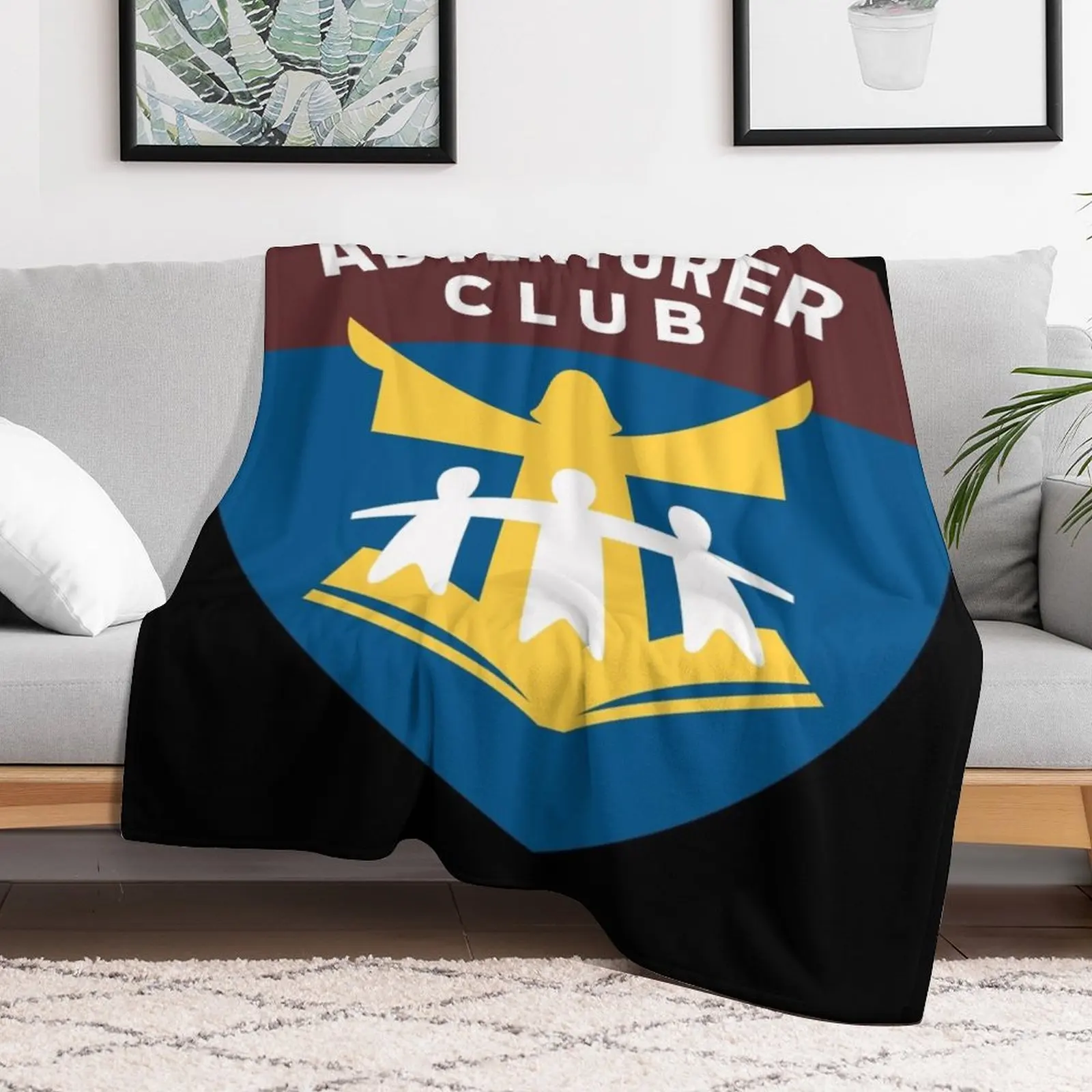 Adventurer Club Logo Seventh-Day Adventist Church Throw Blanket halloween Hairy for winter Blankets