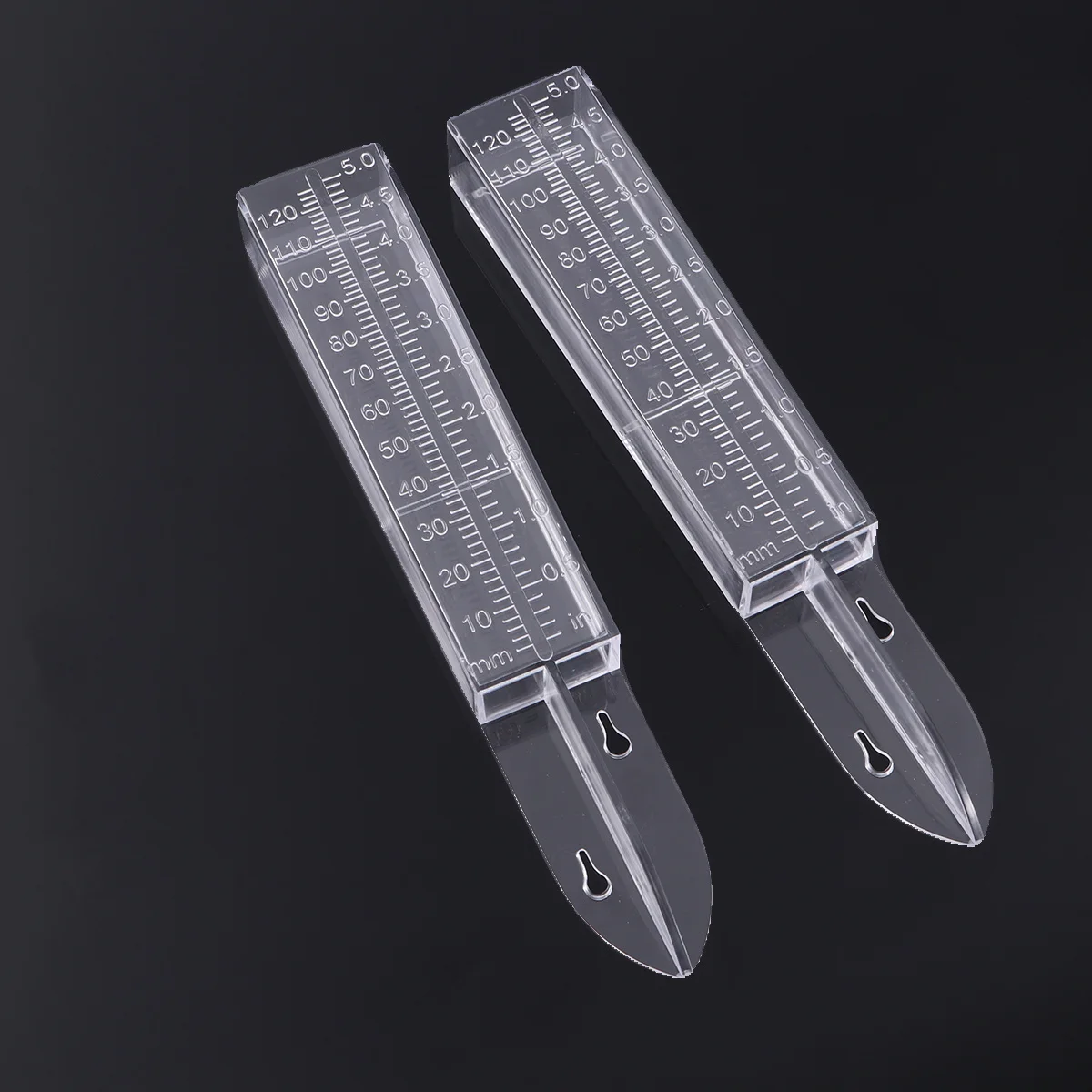 

Precision Rain Gauge Outdoor Clear Scale Accurate Measurement Sturdy Quality Plastic Built to Last for Farmers Gardeners Weather