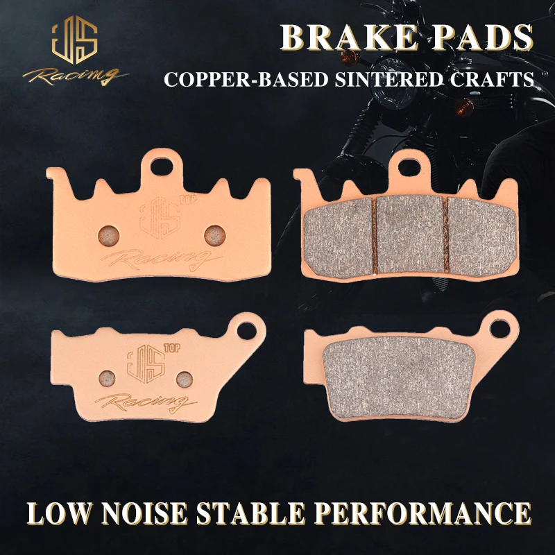 

JSRAOIMG Motorcycle Accessories Sintered Front Rear Brake Pads For Ducati Scrambler 803 Full Throttle Icon Dark Flat Track 15-21