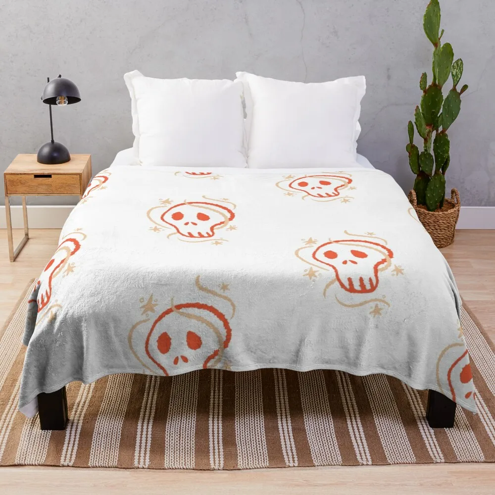 

Magical Skull Throw Blanket Softest Beach heavy to sleep for winter Blankets