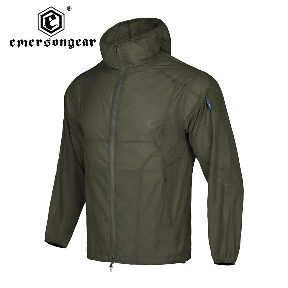 

Emersongear UPF100+ Sun Protective Jacket Ultra Lightweight Breathable Men's Coat with Ventilation&Quick Dry for Outdoor Fishing