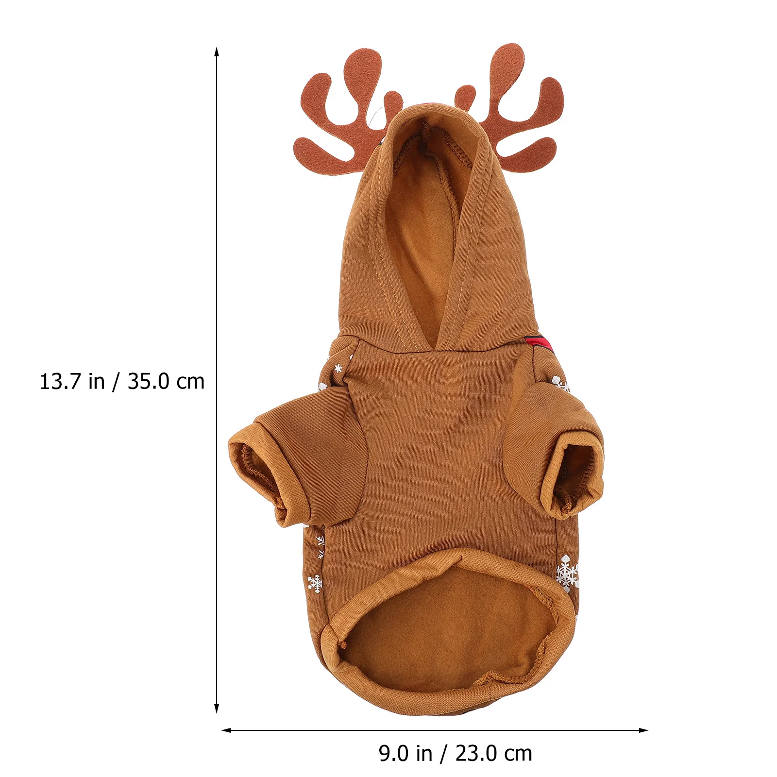 

1Pcs Pet Christmas Style Dog Clothing Cute Xmas Coat Soft Cotton Apparel Christmas Style Pet Clothing Dog Cosplay Clothes