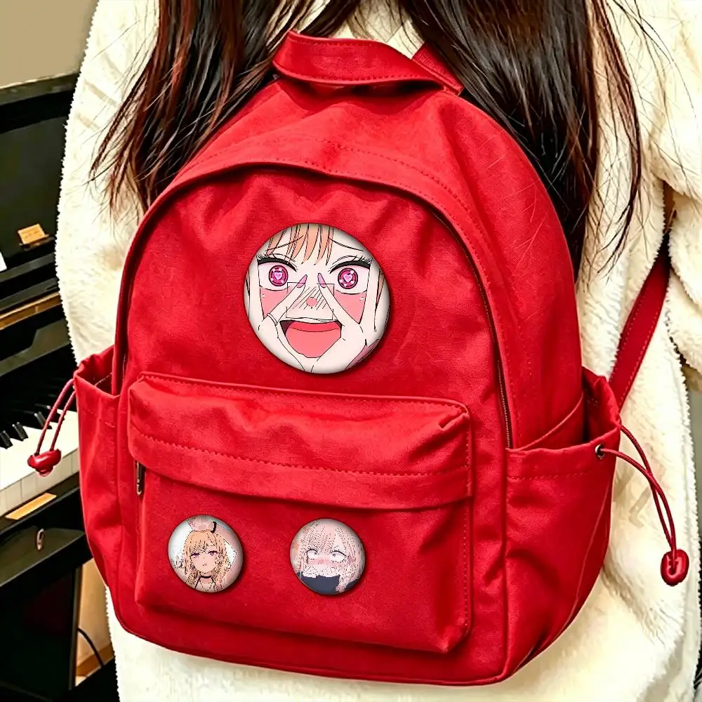 Top-selling My Dress-Up Darling Custom Enamel Pin Badges 25mm 32mm 44mm 58mm Backpack Hat Decor Toys Gifts