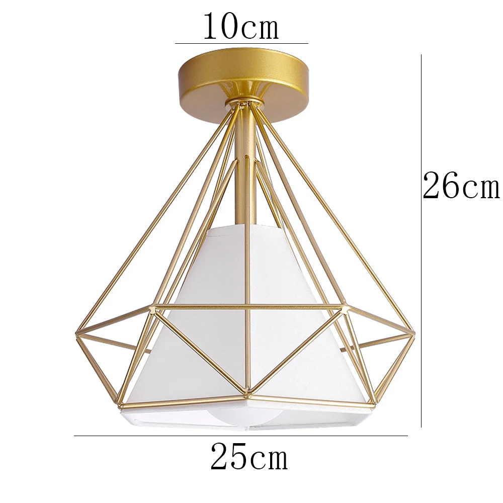 Modern House Corridor Ceiling Light Nordic Iron Ceiling Lamps for Bedroom Aisle Ceiling Fixture Indoor Lighting Passage Terrace