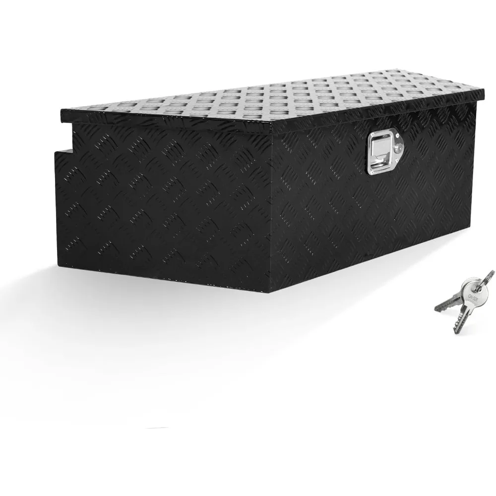

Aluminum 5-Bar Heavy Duty Truck Trailer Tongue Storage Box Organizer for Pickup Trucks and RVs, Waterproof
