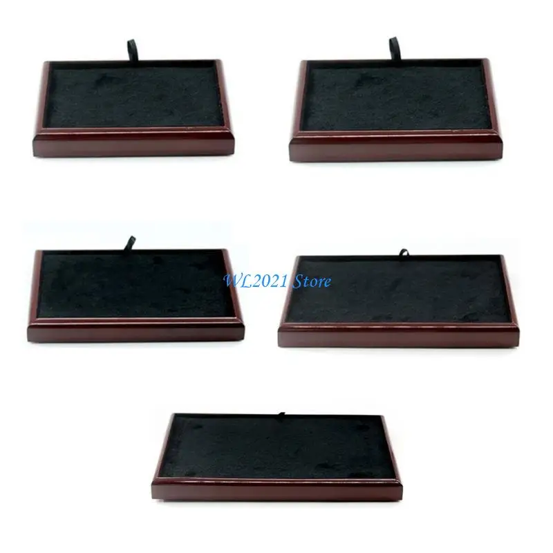 

G5GC Jewelry Display Tray Bracelet Necklace Earring Rings Pendant Jewellery Storage