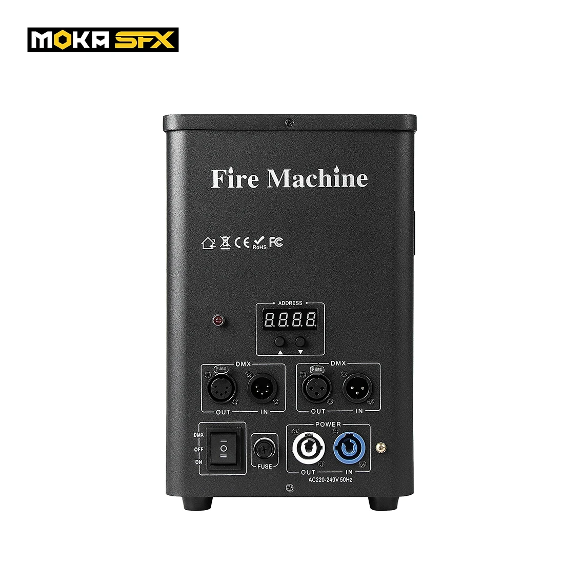 Stage effect DMX512 control 80W mini size LPG Flame Genius Machine for stage dj bar concert