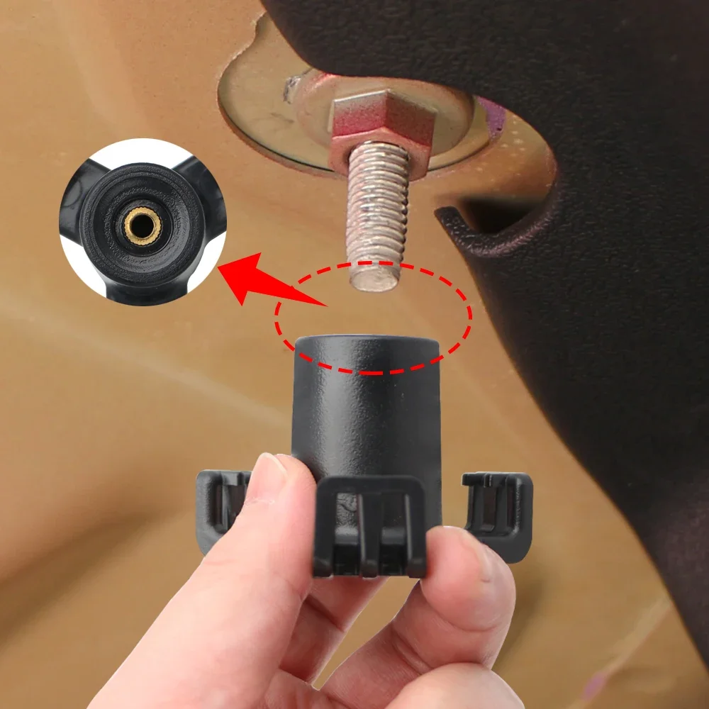 Car Trunk Grocery Bag Hook Trunk Hook For Tesla Model 3 Highland 2024 Practical Durable Bolt Cover Mounting Holder Accessories view 5