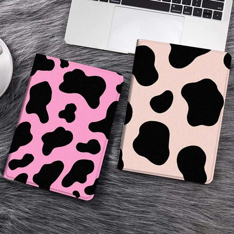 

Pink Cow Print Cartoon Gift Tablet Case For Samsung Galaxy Tab S7 S8 S9 S10 FE Lite