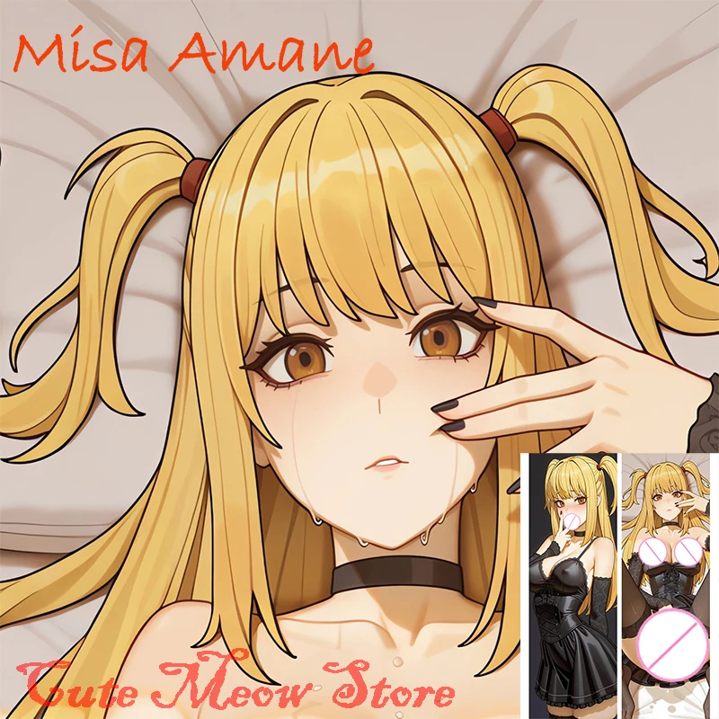 

Dakimakura аниме Misa Amane двусторонний принт наволочка для тела в натуральную величину наволочка для взрослых настраиваемая