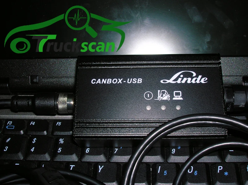 CF53 Laptop for Linde Canbox Doctor Forklift Truck Lift Truck Diagnostic Tool Cable with Linde Pathfinder LSG LINDOS Software