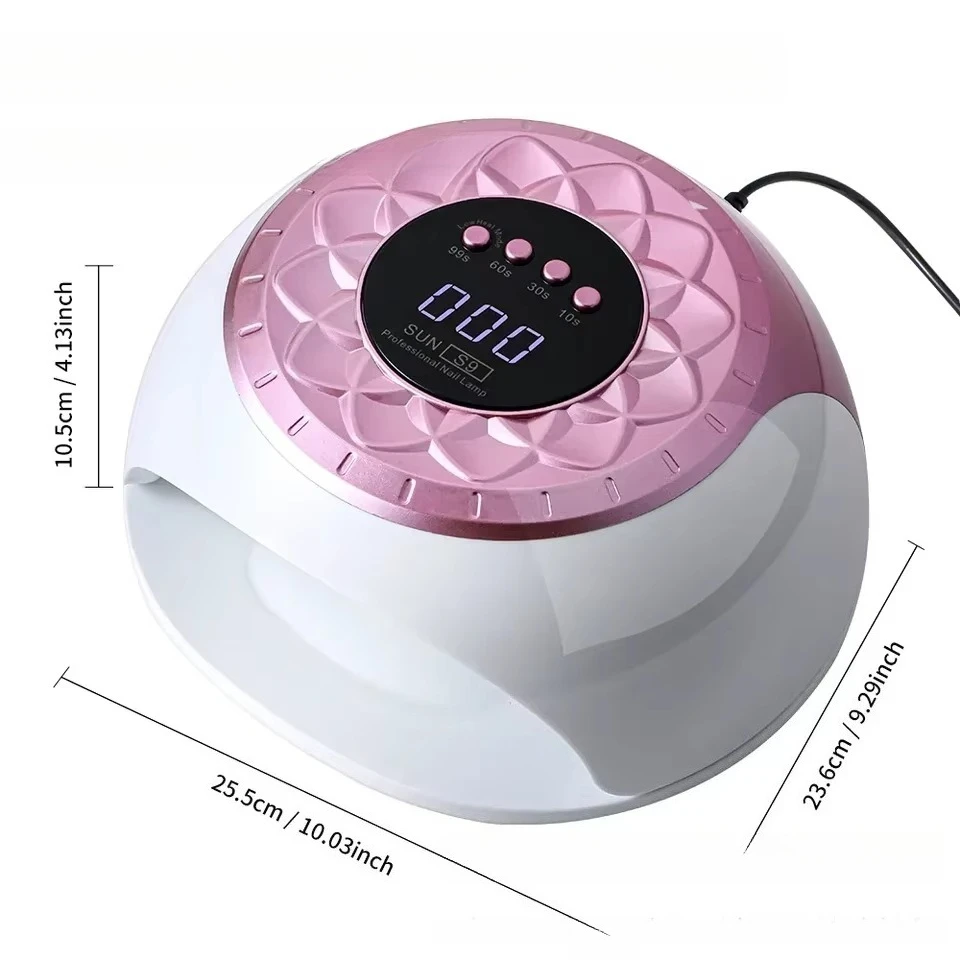 Manicure BakingS9 High-power Manicure Phototherapy Machine, Manicure Wireless Phototherapy Nail Baking Light