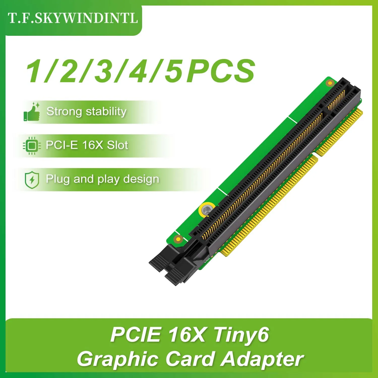 

Адаптер для графической карты PCIE 16X Tiny6, сетевая карта PCI Express 16x Riser Card 5C50W00877 для P340 P350 M90Q P620 P1000