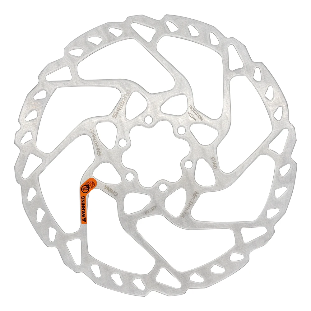 SHIMANO RT66 160MM/180MM/203MM Mountain bike Middle Lock Brake Disc RT66 6 Nails Brake Disc DEORE XT MTB Rotor