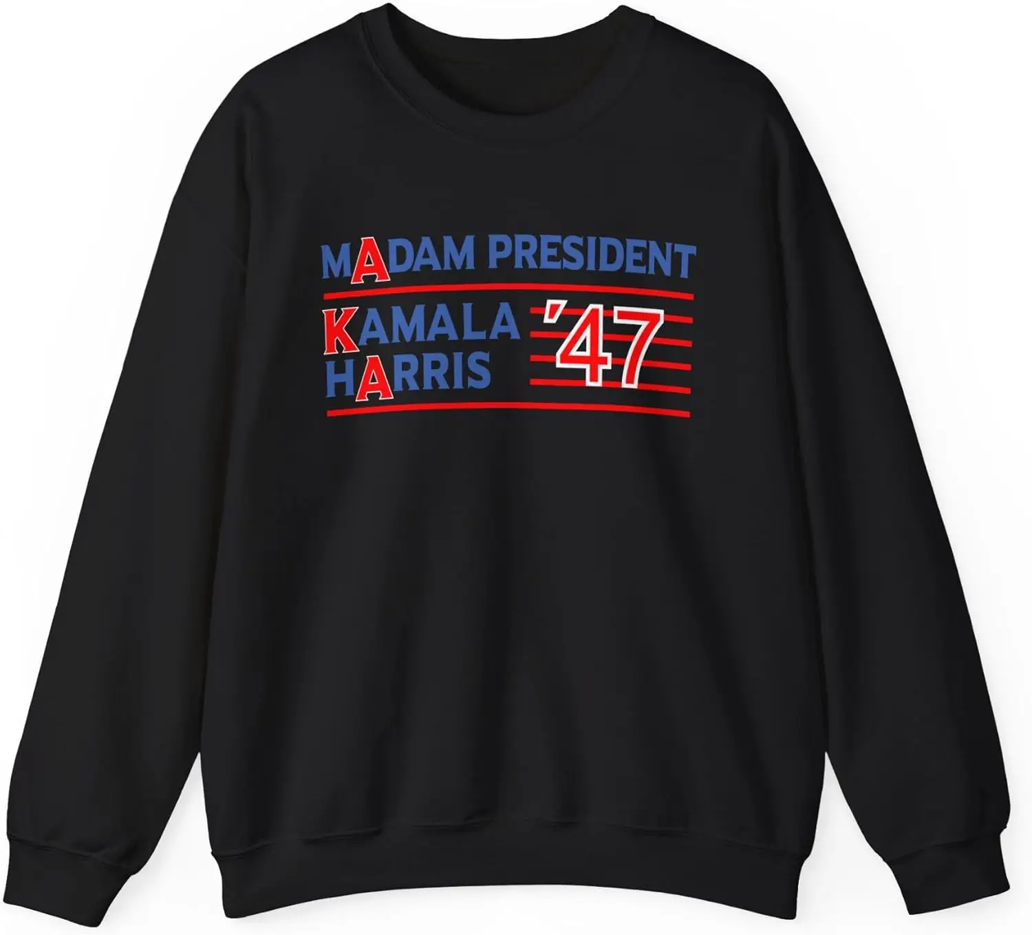 Kamala Harris 2024 Sweatshirt, Madam President Kamala Harris, I am speaking sweatshirt, Grab him by the Ballots 2