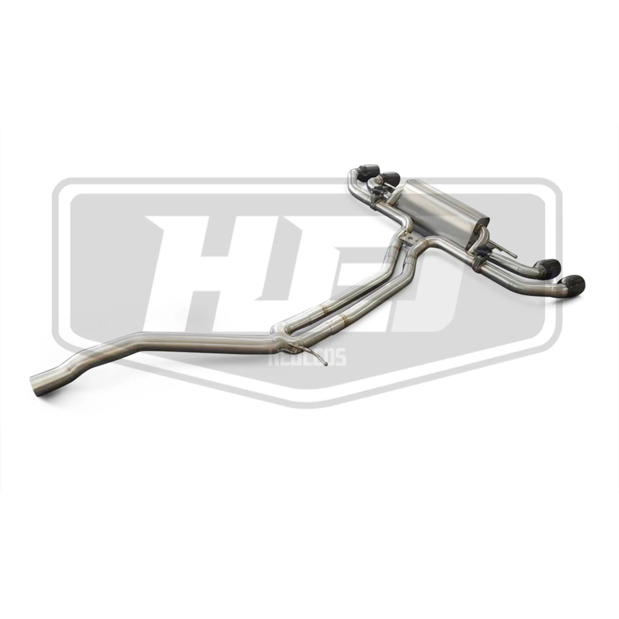 HEO الفولاذ المقاوم للصدأ نظام العادم صمام Catback لبورشه كايين كوبيه 9Y0 3.0T مع أجزاء أنابيب تحول السيارات عالية الجودة #3