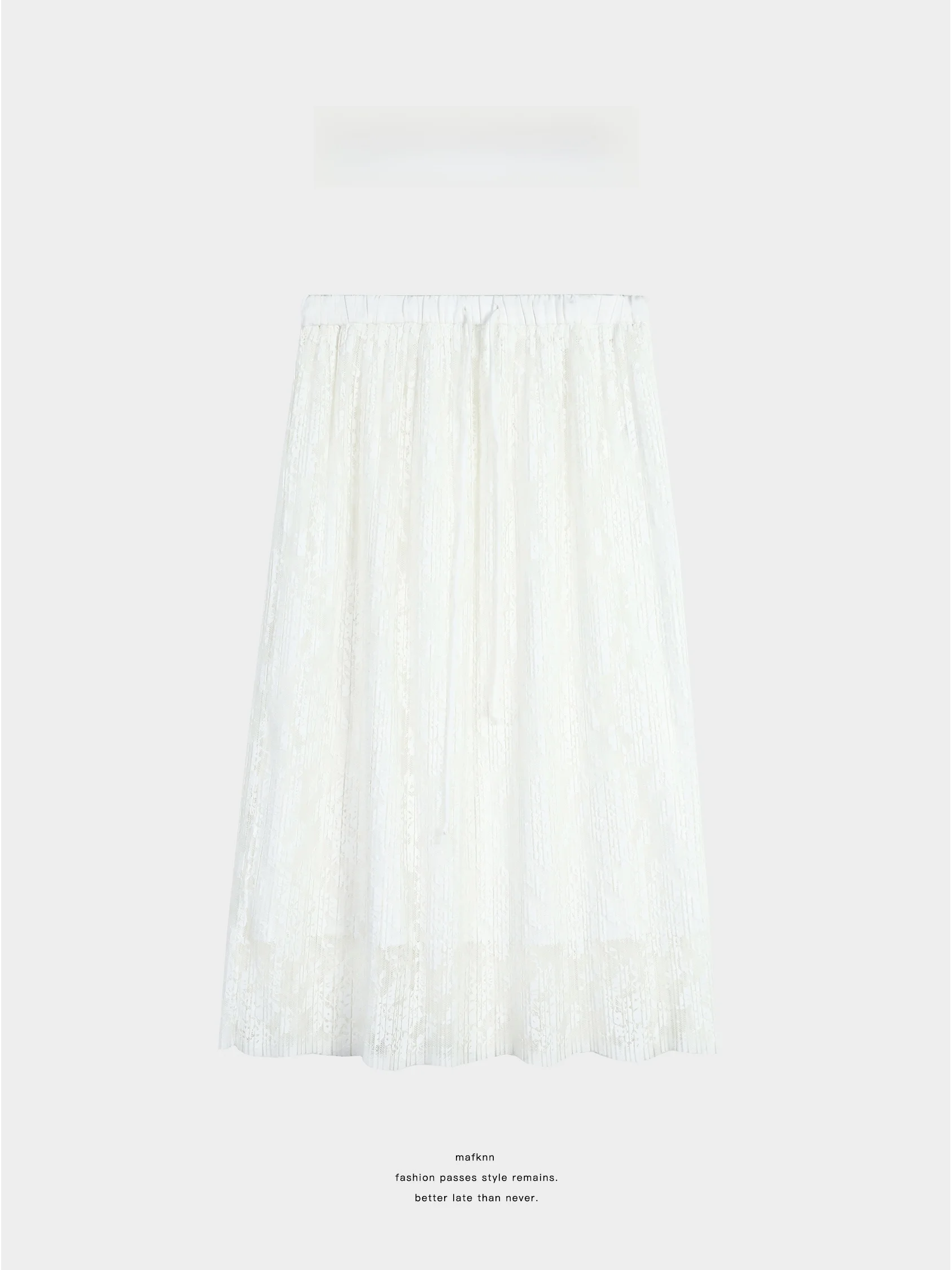 

Юбка миди JiJi Private Label с кружевной эластичной талией, 3D-вышивкой, утягивающая, больших размеров, для женщин, весна-лето, MK14384