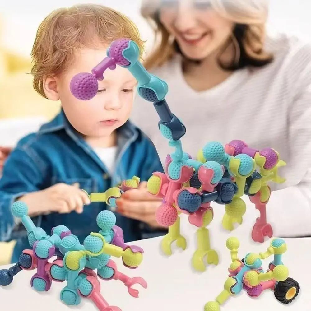 

101pcs Bricks Splicing Model Blocks Toys. Articulated Versatile Structure Construction Puzzle Toy Handmade Movable